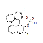 (11bR)-2,6-Diiodo-4-hydroxydinaphtho[2,1-d:1’,2’-f][1,3,2]dioxaphosphepine 4-Oxide