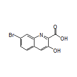 7-Bromo-3-hydroxyquinoline-2-carboxylic Acid