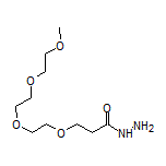 2,5,8,11-Tetraoxatetradecane-14-hydrazide