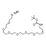 1-(Boc-amino)-23-azido-3,6,9,12,15,18,21-heptaoxatricosane