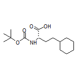 (S)-2-(Boc-amino)-4-cyclohexylbutanoic Acid