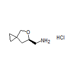(R)-5-Oxaspiro[2.4]heptan-6-ylmethanamine Hydrochloride