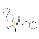 Methyl 8-(Cbz-amino)-1,4-dioxaspiro[4.5]decane-8-carboxylate