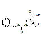 (R)-6-Cbz-2-oxa-6-azaspiro[3.4]octane-8-carboxylic Acid