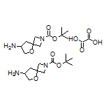 2-Boc-5-oxa-2-azaspiro[3.4]octan-7-amine Hemioxalate