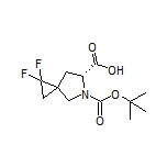 (6R)-5-Boc-1,1-difluoro-5-azaspiro[2.4]heptane-6-carboxylic Acid