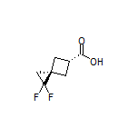 trans-1,1-Difluorospiro[2.3]hexane-5-carboxylic Acid