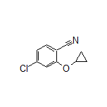 4-Chloro-2-cyclopropoxybenzonitrile