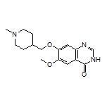 6-Methoxy-7-[(1-methyl-4-piperidyl)methoxy]quinazolin-4(3H)-one