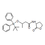 3-[(tert-Butyldiphenylsilyl)oxy]-N-(2-oxo-3-tetrahydrofuryl)butanamide