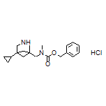 N-Cbz-1-(5-cyclopropyl-3-azabicyclo[3.1.1]heptan-1-yl)-N-methylmethanamine Hydrochloride