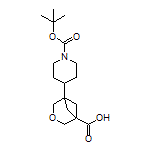 5-(1-Boc-4-piperidyl)-3-oxabicyclo[3.1.1]heptane-1-carboxylic Acid