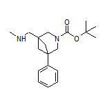 1-(3-Boc-5-phenyl-3-azabicyclo[3.1.1]heptan-1-yl)-N-methylmethanamine