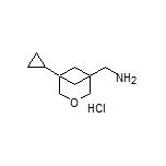 (5-Cyclopropyl-3-oxabicyclo[3.1.1]heptan-1-yl)methanamine Hydrochloride