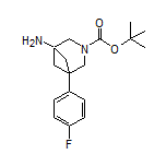 3-Boc-5-(4-fluorophenyl)-3-azabicyclo[3.1.1]heptan-1-amine