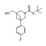 [3-Boc-5-(4-fluorophenyl)-3-azabicyclo[3.1.1]heptan-1-yl]methanol