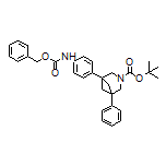 4-(3-Boc-5-phenyl-3-azabicyclo[3.1.1]heptan-1-yl)-N-Cbz-aniline