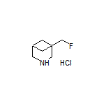 1-(Fluoromethyl)-3-azabicyclo[3.1.1]heptane Hydrochloride