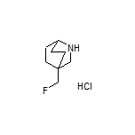 4-(Fluoromethyl)-2-azabicyclo[2.2.2]octane Hydrochloride