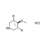 (1R,5S,6R)-rel-6-Methoxy-3-azabicyclo[3.1.1]heptane Hydrochloride