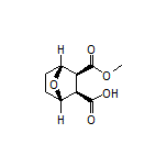 (1S,2R,3S,4R)-3-(Methoxycarbonyl)-7-oxabicyclo[2.2.1]heptane-2-carboxylic Acid