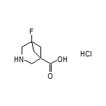 5-Fluoro-3-azabicyclo[3.1.1]heptane-1-carboxylic Acid Hydrochloride