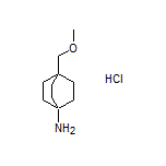 4-(Methoxymethyl)bicyclo[2.2.2]octan-1-amine Hydrochloride