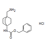 4-(Aminomethyl)-N-Cbz-bicyclo[2.2.2]octan-1-amine Hydrochloride