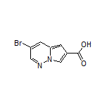 3-Bromopyrrolo[1,2-b]pyridazine-6-carboxylic Acid