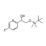 2-[(tert-Butyldimethylsilyl)oxy]-1-(5-fluoro-2-pyridyl)ethanol