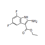 Ethyl 2-Amino-5,7-difluoro-1H-indole-3-carboxylate