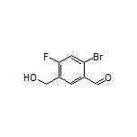 2-Bromo-4-fluoro-5-(hydroxymethyl)benzaldehyde