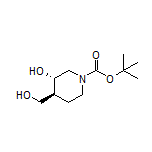 (3S,4S)-1-Boc-4-(hydroxymethyl)piperidin-3-ol