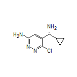 (R)-5-[Amino(cyclopropyl)methyl]-6-chloropyridazin-3-amine