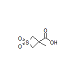 3-Methylthietane-3-carboxylic Acid 1,1-Dioxide