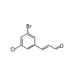 (E)-3-(3-Bromo-5-chlorophenyl)acrylaldehyde