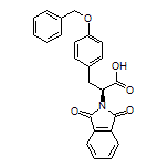 (S)-3-[4-(Benzyloxy)phenyl]-2-(1,3-dioxo-2-isoindolinyl)propanoic Acid