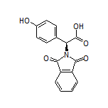 (S)-2-(1,3-Dioxo-2-isoindolinyl)-2-(4-hydroxyphenyl)acetic Acid