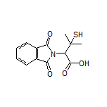 2-(1,3-Dioxo-2-isoindolinyl)-3-mercapto-3-methylbutanoic Acid