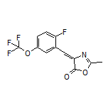 4-[2-Fluoro-5-(trifluoromethoxy)benzylidene]-2-methyloxazol-5(4H)-one