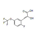 3-[2-Fluoro-5-(trifluoromethoxy)phenyl]-2-hydroxyacrylic Acid