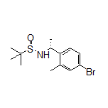 N-[(R)-1-(4-Bromo-2-methylphenyl)ethyl]-2-methylpropane-2-sulfinamide