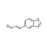 (E)-3-(Benzofuran-5-yl)acrylaldehyde