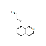 (E)-3-(Isoquinolin-8-yl)acrylaldehyde