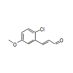 (E)-3-(2-Chloro-5-methoxyphenyl)acrylaldehyde