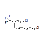 (E)-3-[2-Chloro-4-(trifluoromethyl)phenyl]acrylaldehyde