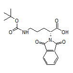 (R)-5-(Boc-amino)-2-(1,3-dioxo-2-isoindolinyl)pentanoic Acid