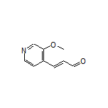 (E)-3-(3-Methoxypyridin-4-yl)acrylaldehyde
