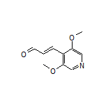 (E)-3-(3,5-Dimethoxypyridin-4-yl)acrylaldehyde