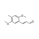 (E)-3-(2,5-Dimethoxy-4-methylphenyl)acrylaldehyde